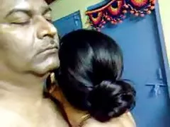 भययोग्य सेक्स सेक्सी घर का भारतीय परिपक्व बालों वाली जोड़ी है